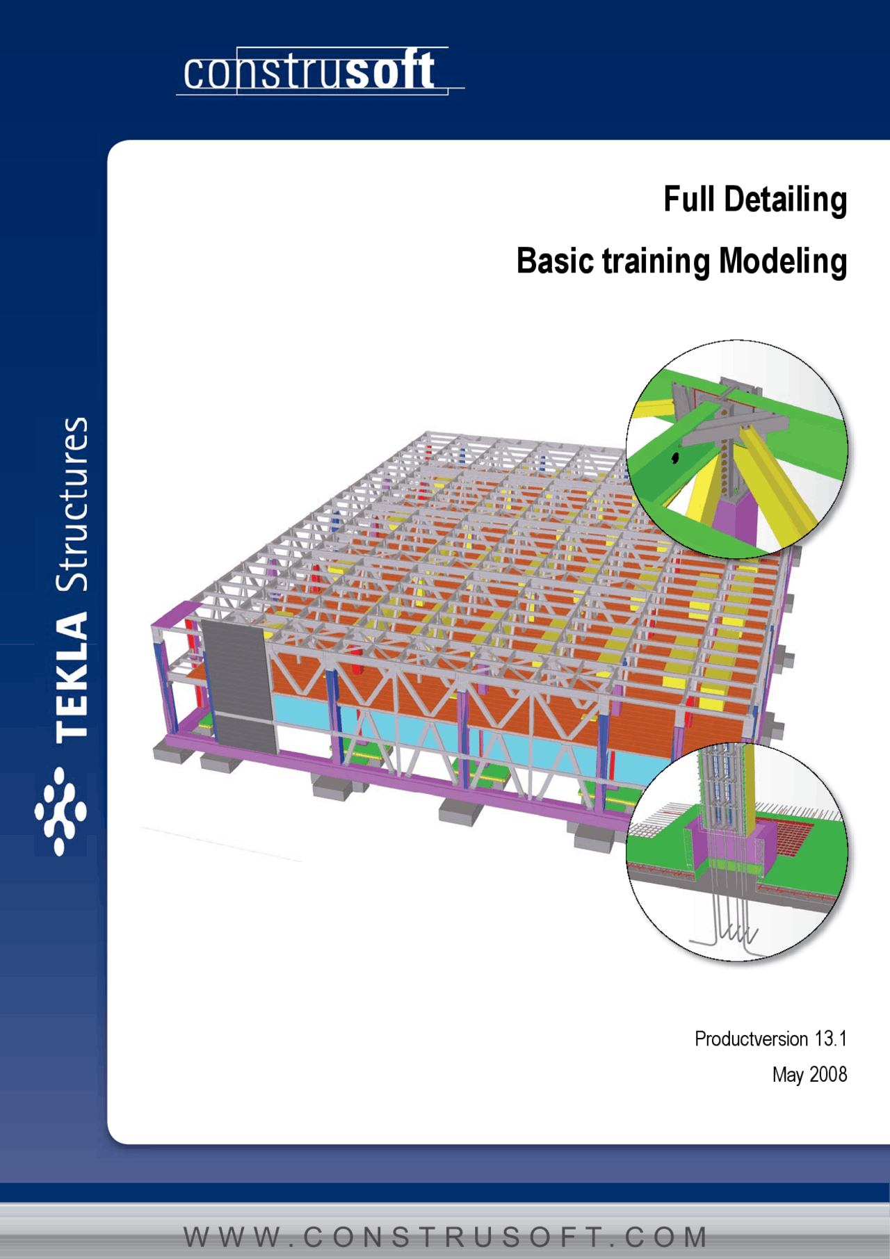 Tekla Modeling Tutorial Tekla tutoriais - tekla - full detailing - basic training modeling ...