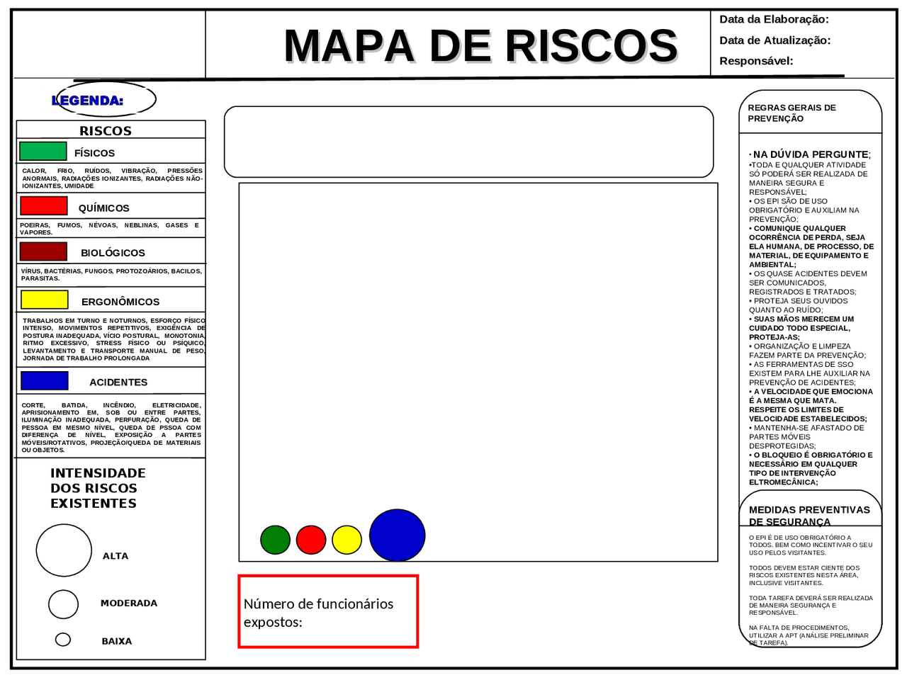 MAPA DE RISCO- MODELO PARA PREENCHIMENTO COM FOTOS VERTICAIS DE ÁREAS ...