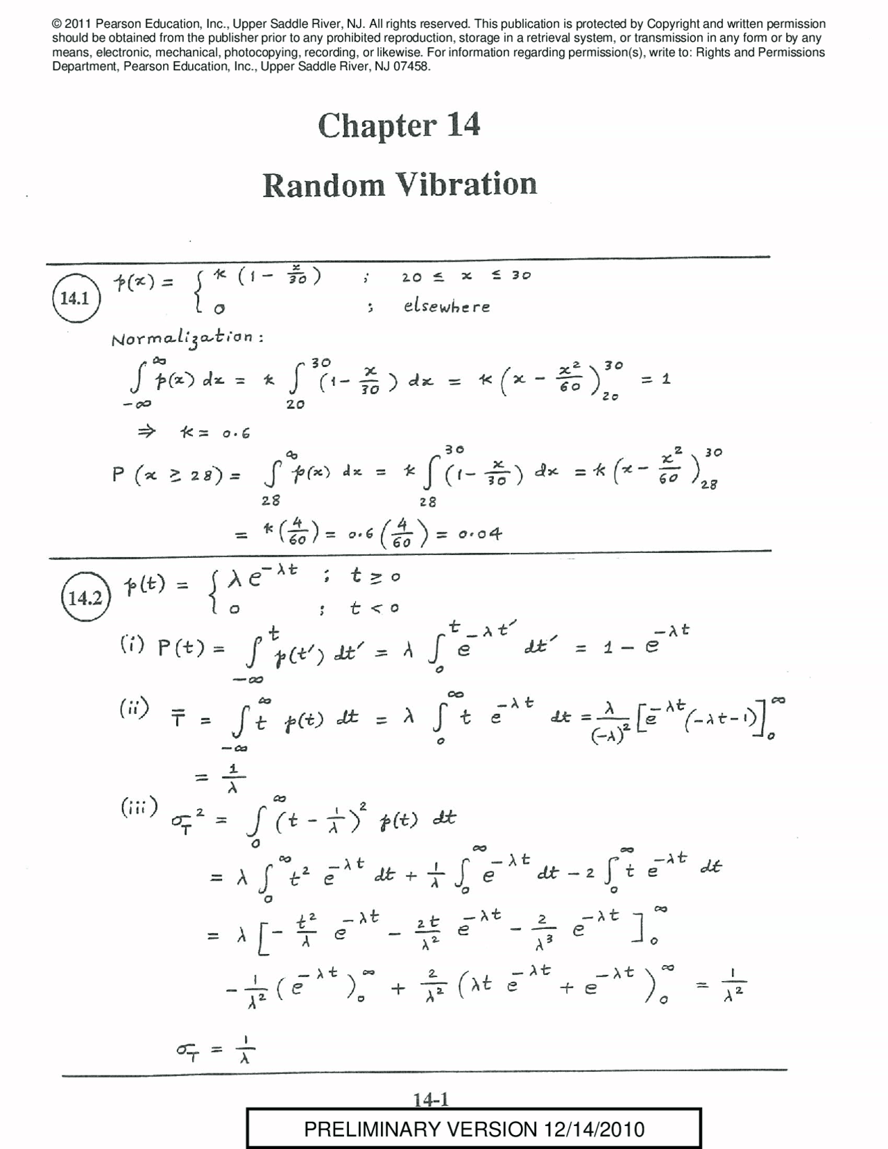 Ism Ch14 Rao Solution Ch14 Docsity
