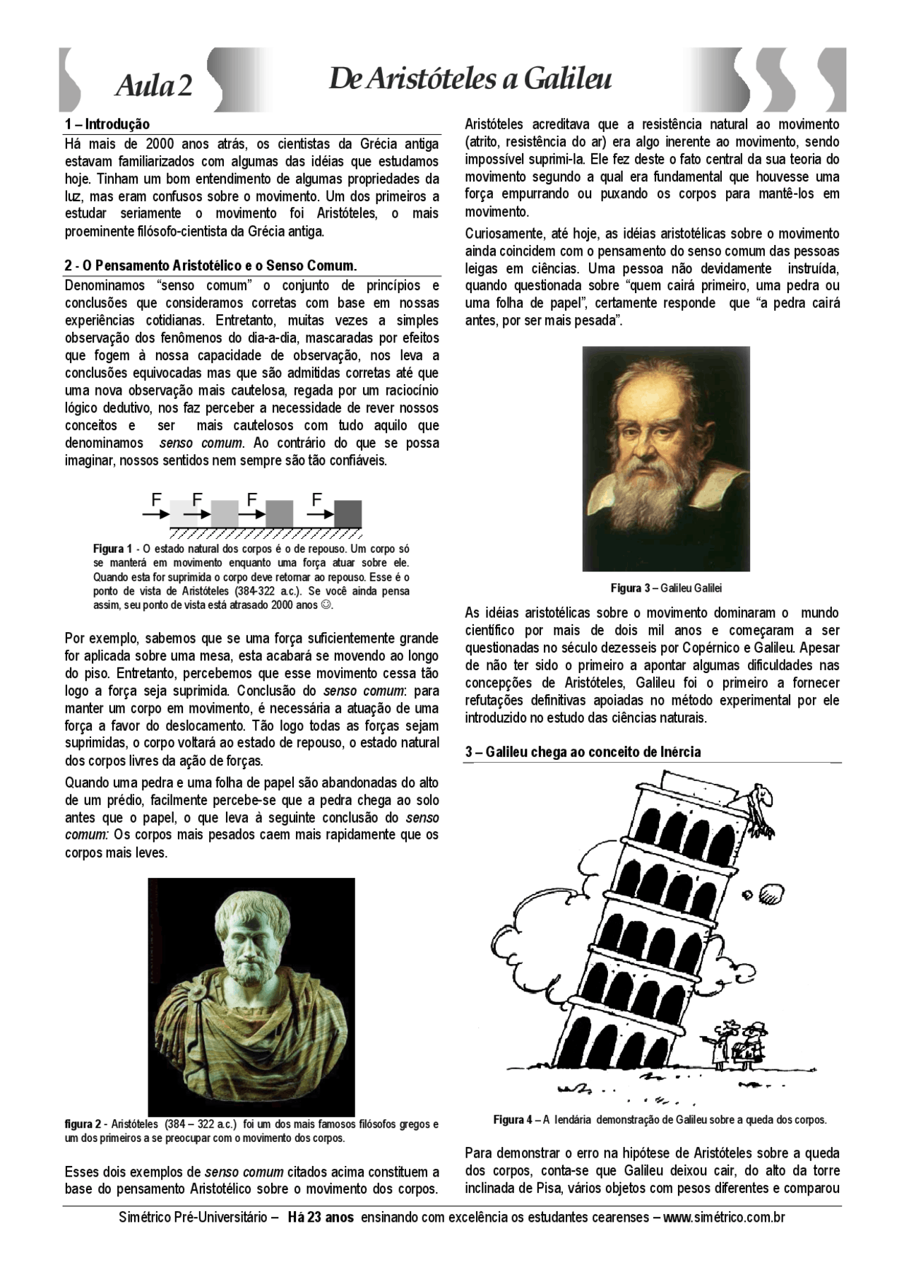 Questões Sobre Aristóteles Com Gabarito - RETOEDU