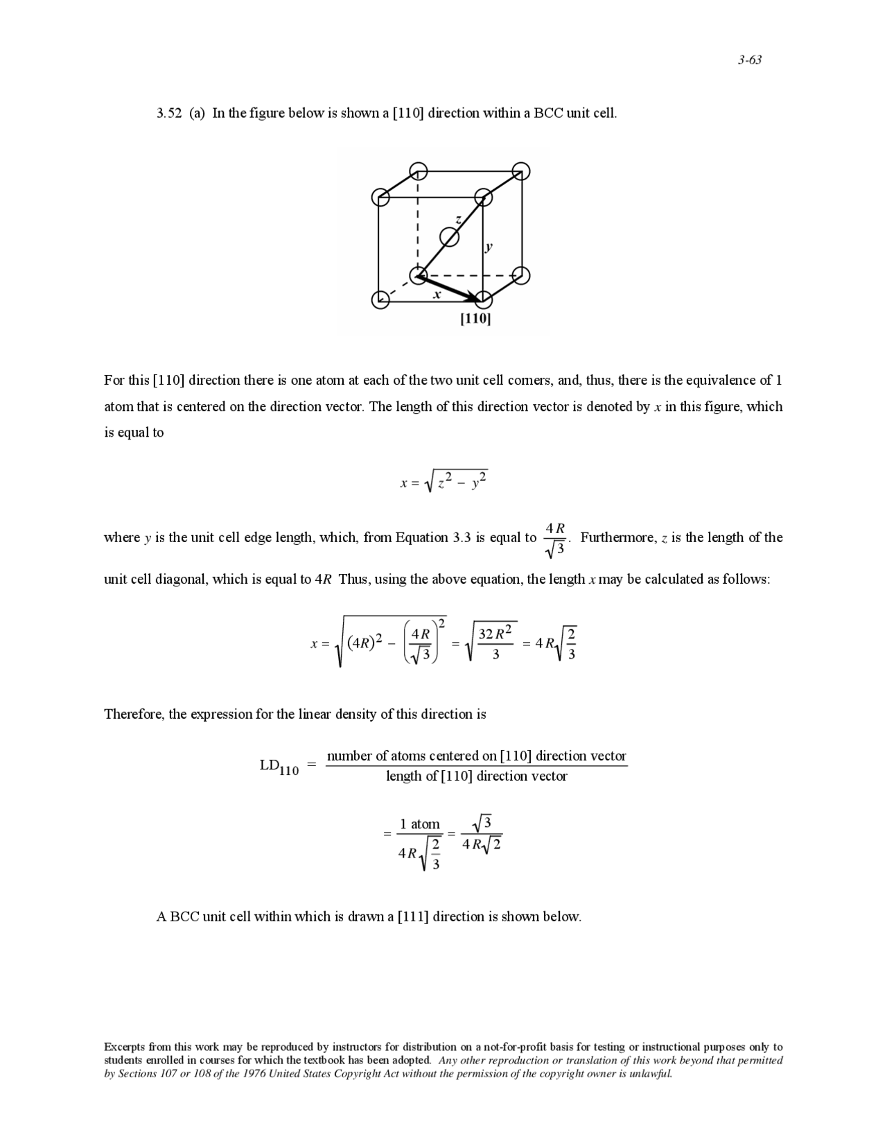 Solution Callister 7- ... Ciência dos Materiais - callister7e sm ch03 ...