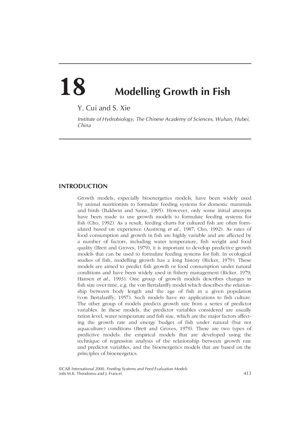 Feeding Systems and Feed Evaluation Models - capitulo 18 - Sistema de ...