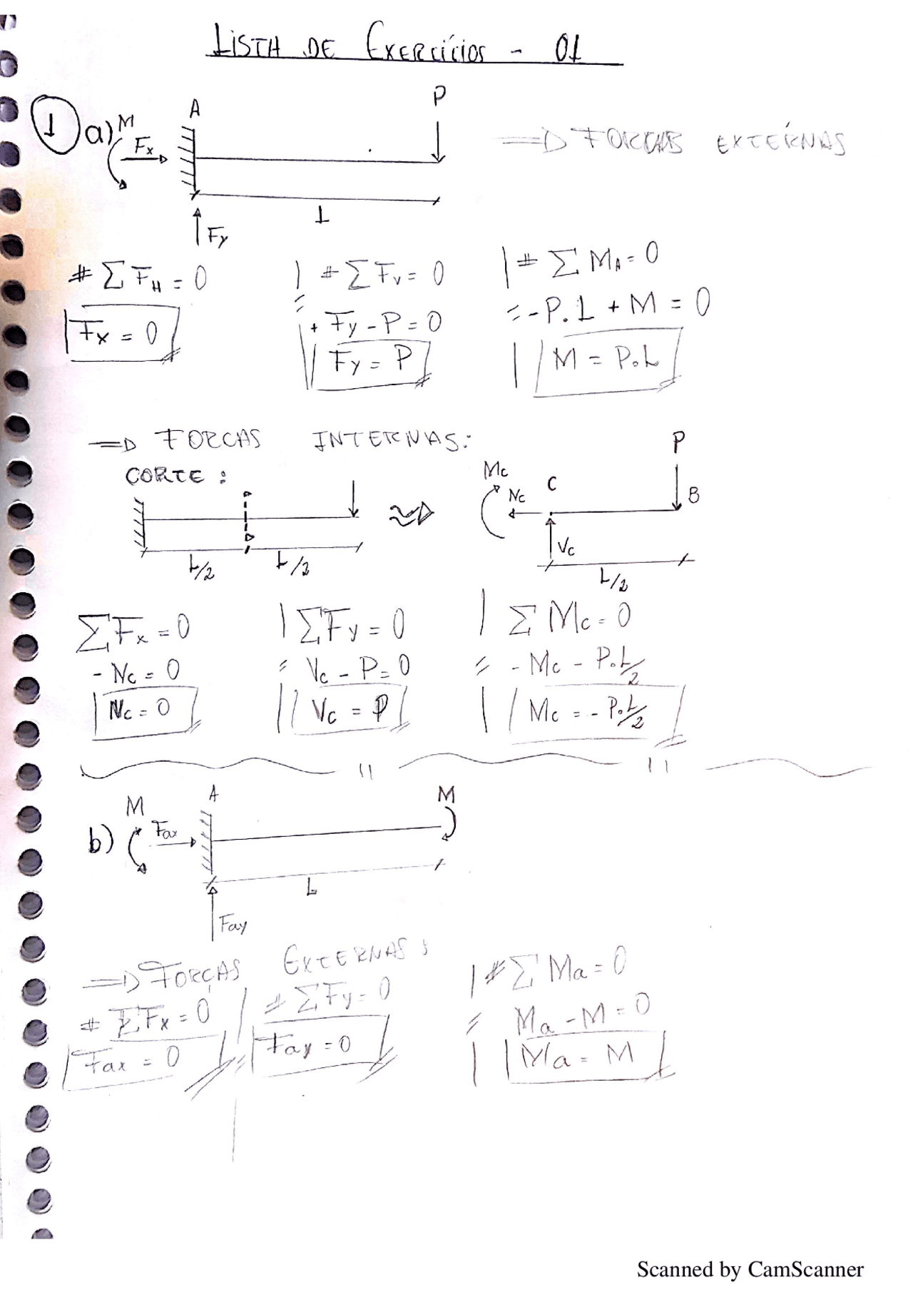 Exercicio De Cortes Exercicio Sobre As Reacoes E A Realizacao De Corte No Meio Docsity