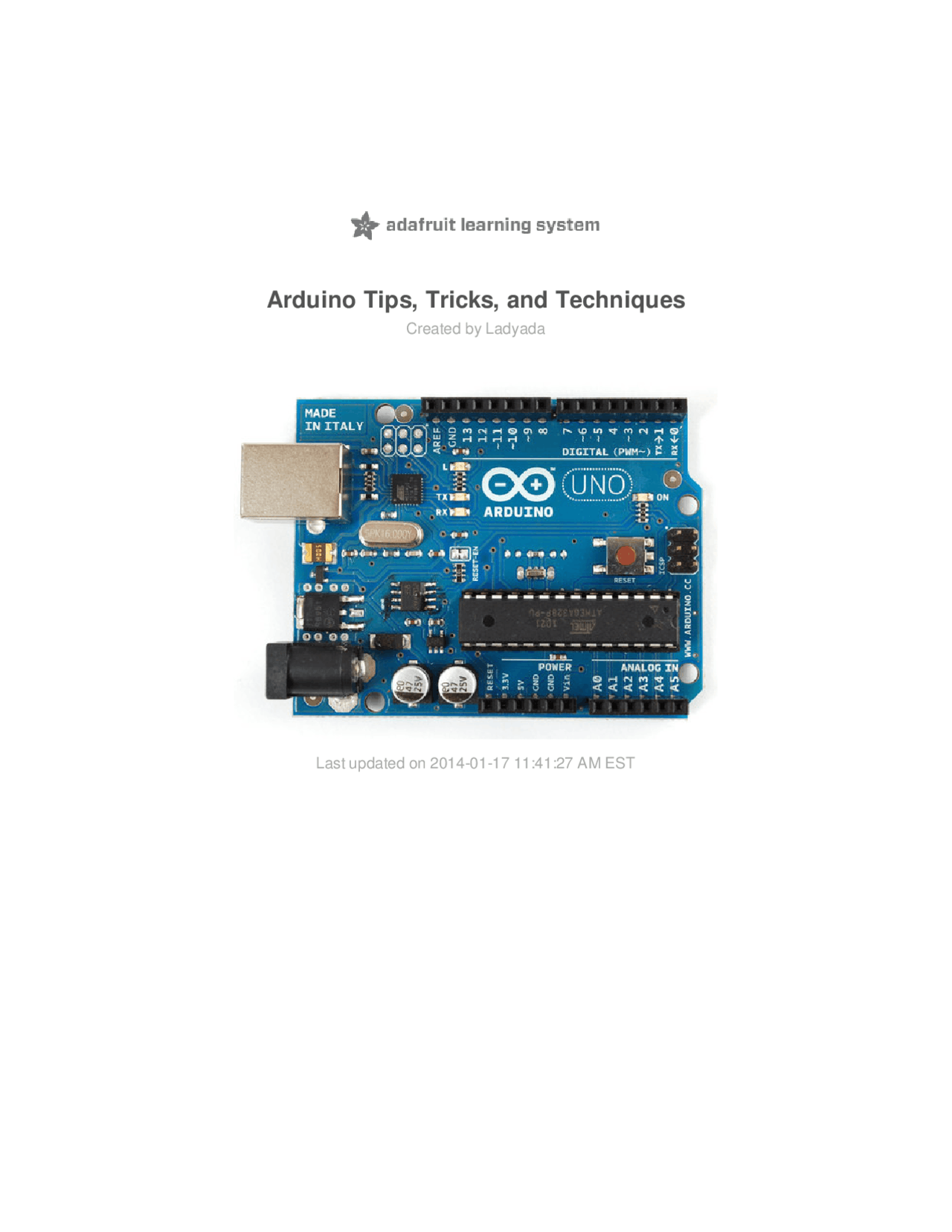 Arduino - tips - tricks - and - techniques - arduino-tips-tricks-and ...