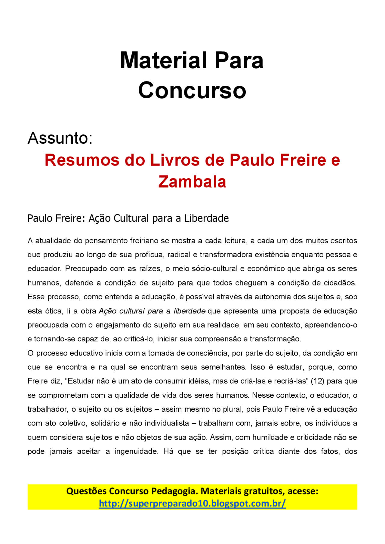 Resumo De Um Livro Infantil - BRAINCP