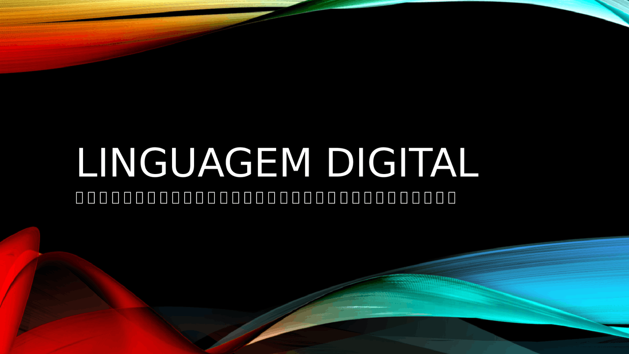 Linguagem Digital O Que é - FDPLEARN