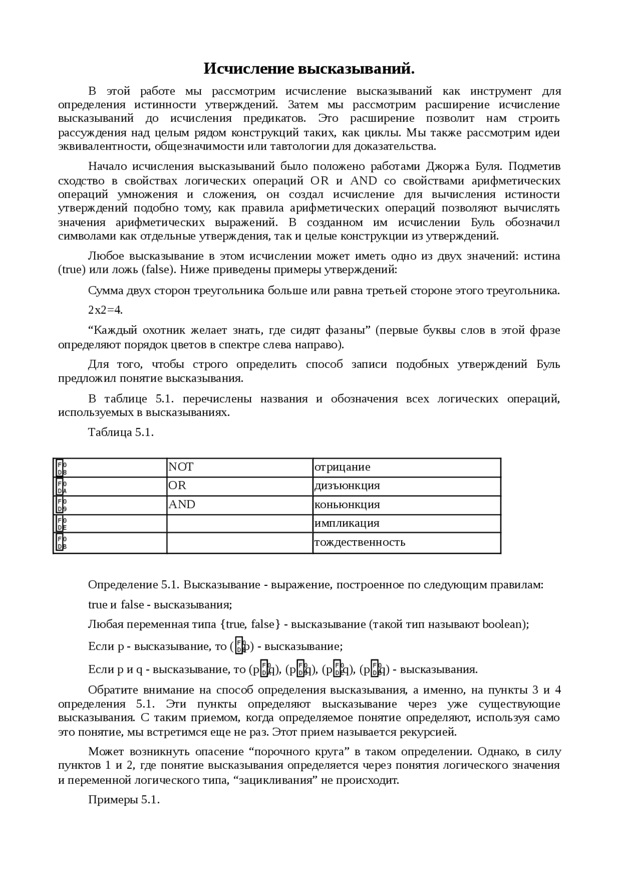 Исчисление высказываний (ив). Основные понятия. Исчисление высказываний (ив). Основные понятия.