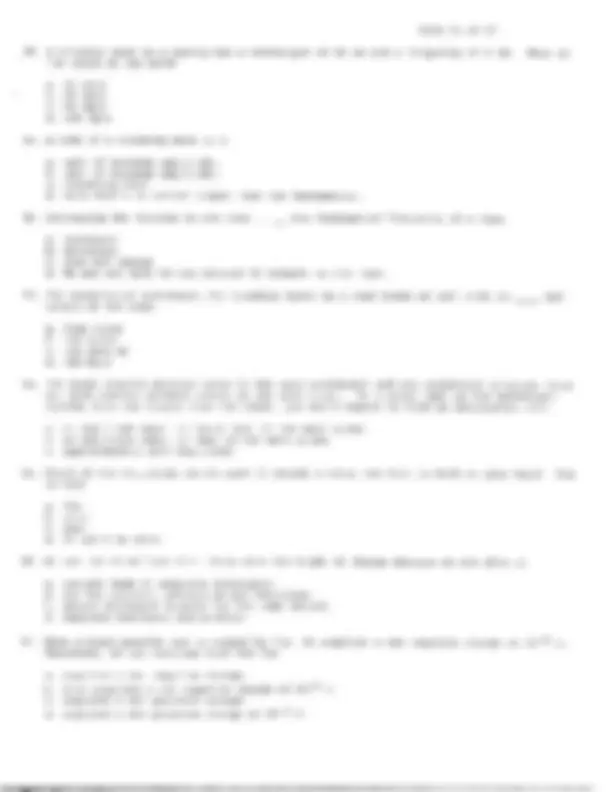 Final Exam Paper, Fall 2000 - Introduction to Physics | PHYS 117 ...
