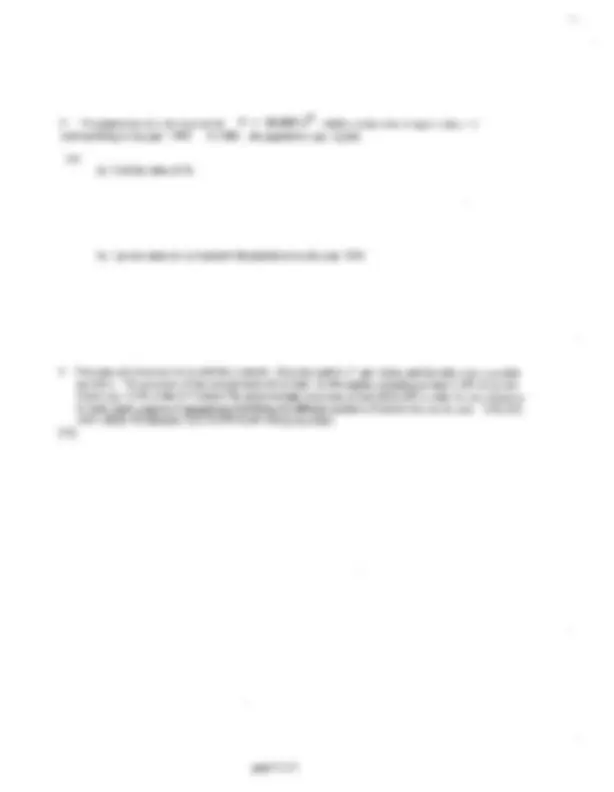 MATH I I Test 3: April 29, 19% - Mathematics Problem Solving | Exams ...