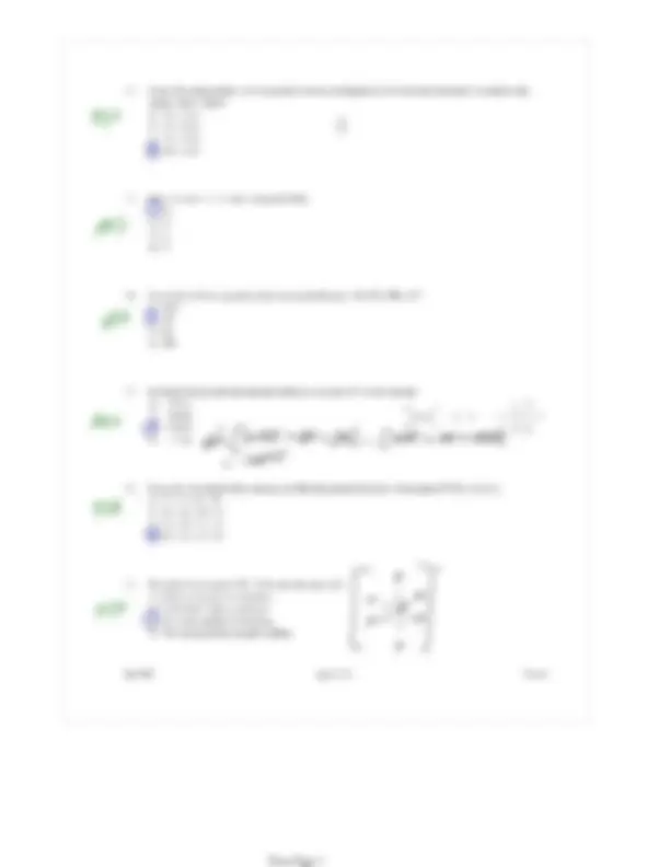 26 Solved MCQS on General Chemistry - Exam 3 | CHEM 1035 | Exams ...