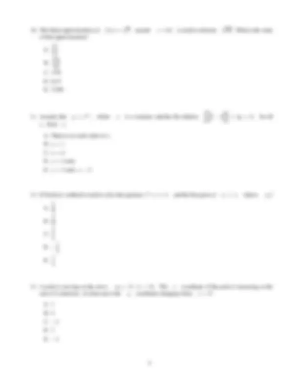 Questions of Engineering Mathematics I - Exam | MATH 151 | Exams ...