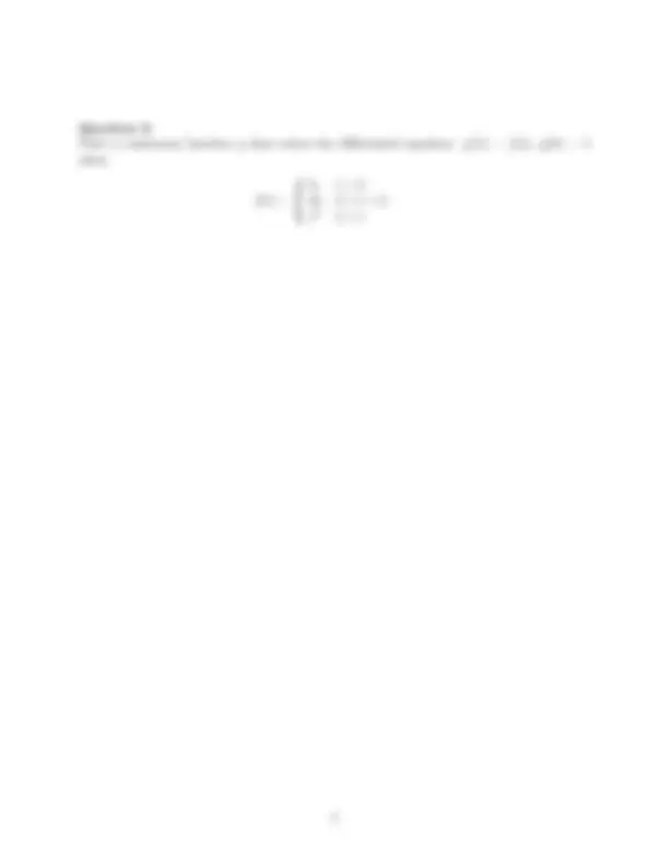 Math 308: Differential Equations Fall 2008 Final Exam Practice - Prof ...