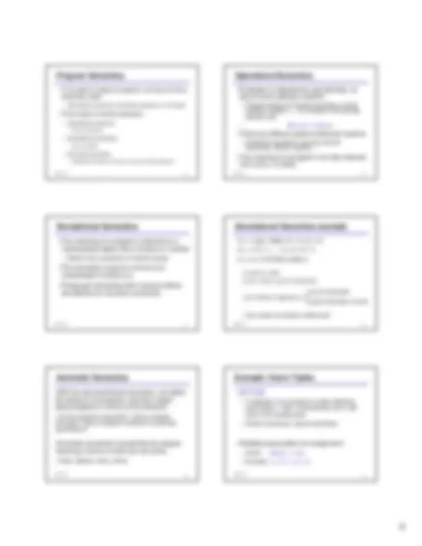 Slides on Analyzing and Understanding Software | CMSC 631 | Study notes ...