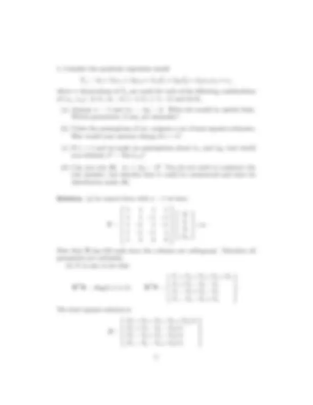 Midterm Solution - Linear Statistics Models I | STAT 741 | Exams ...
