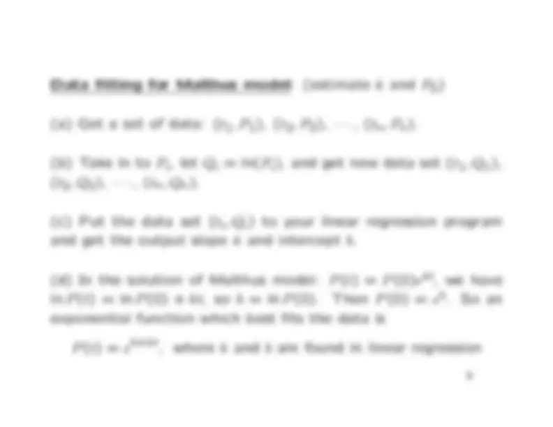 Lecture Notes on Model 3A: Allee Effect | MATH 410 | Study notes ...