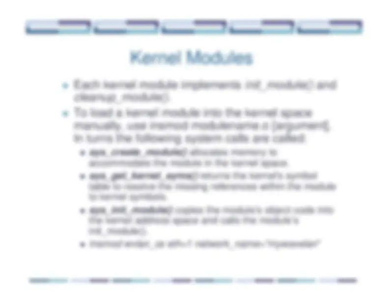 Linux Kernel Structure: An Overview by Jennifer Hou | Study notes ...