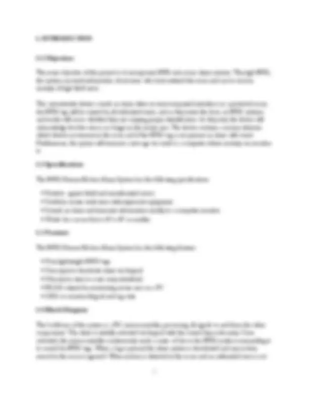 Project Report for Rfid Human Motion Alarm System | ECE 445 | Study ...