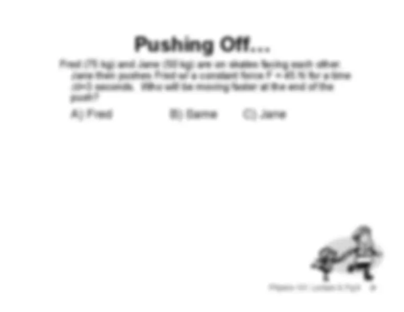 Lecture Notes on Momentum and Impulse | PHYS 101 | Study notes Physics ...