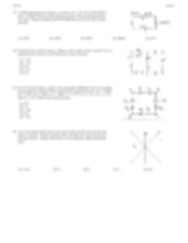 Practice Examination 2 - Physics 2 | PHY 2054 | Exams Physics | Docsity