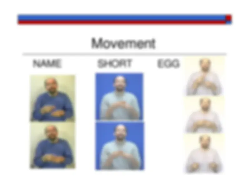 Linguistic Analysis of American Sign Language (ASL) - Prof. Laura ...