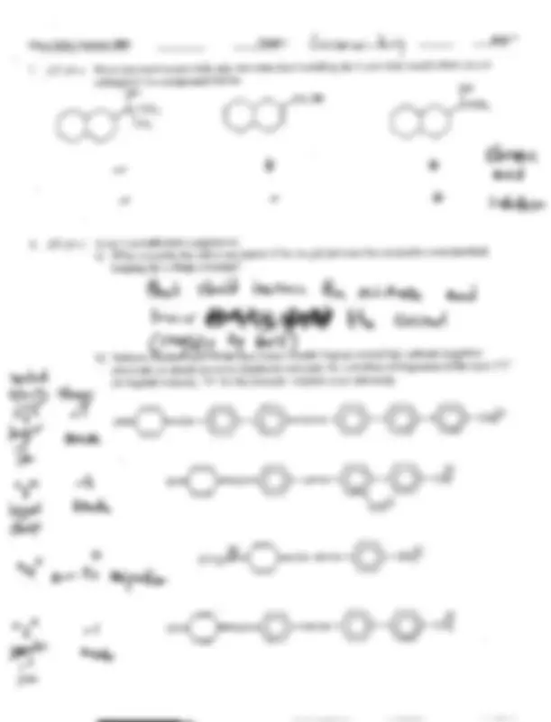 Exam 1 Questions with Solutions - Organic Chemistry Lab | CHEM 242 ...