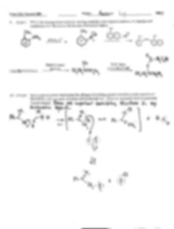 Exam 1 Questions with Solutions - Organic Chemistry Lab | CHEM 242 ...