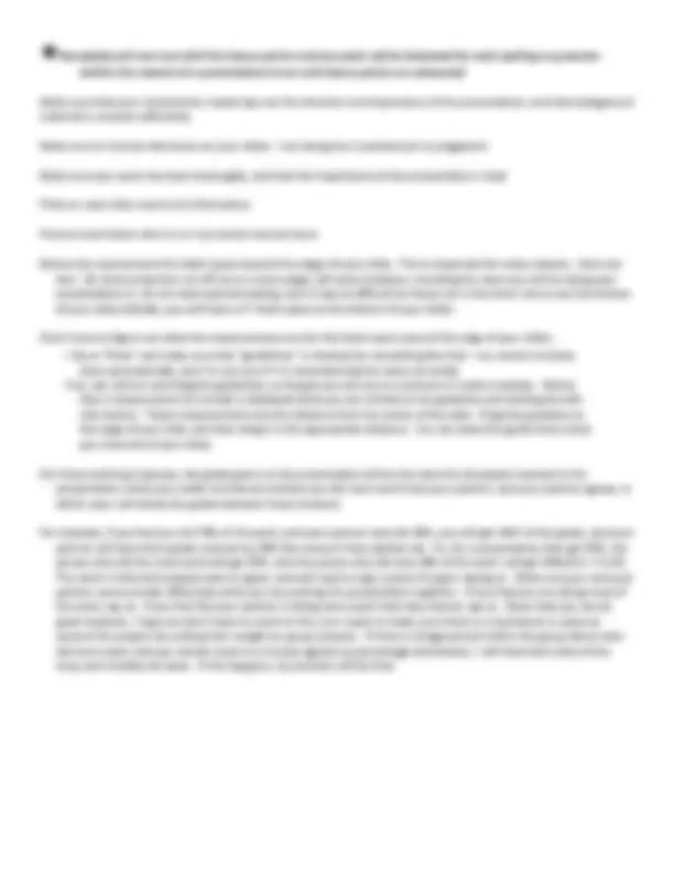 Final Presentation Guidelines and Grading Criteria for NR 495 Spring ...