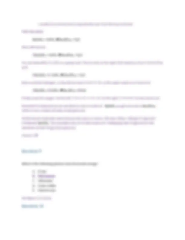 Chemistry - A Molecular Science - Exam 1 with Answer Key | CH 101 ...
