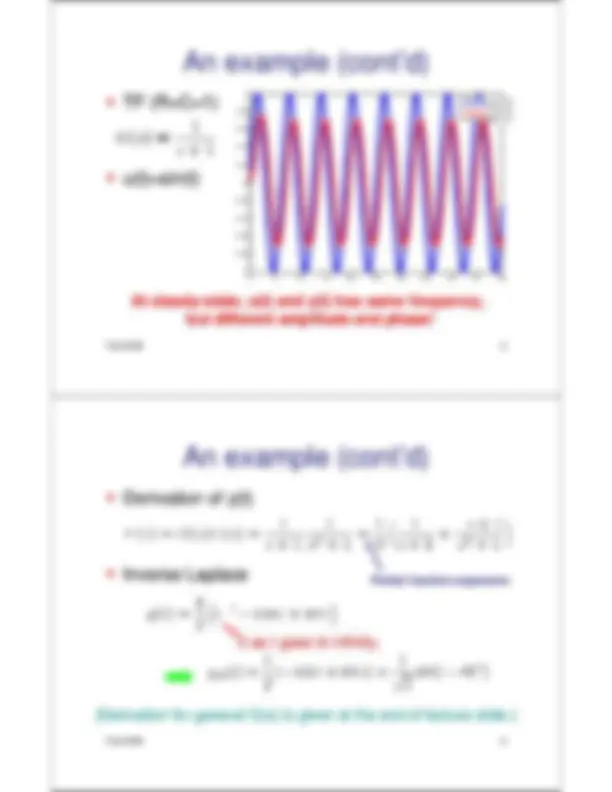Frequency Response In Me451 Control Systems Michigan State