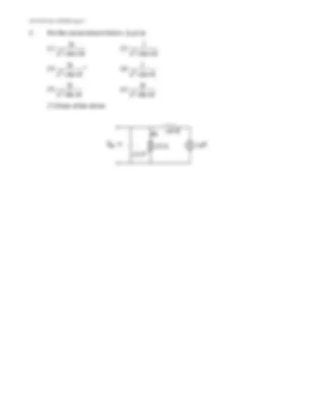 Linear Circuit Analysis II - Final Exam - Fall 2008 | ECE 20200 | Exams ...