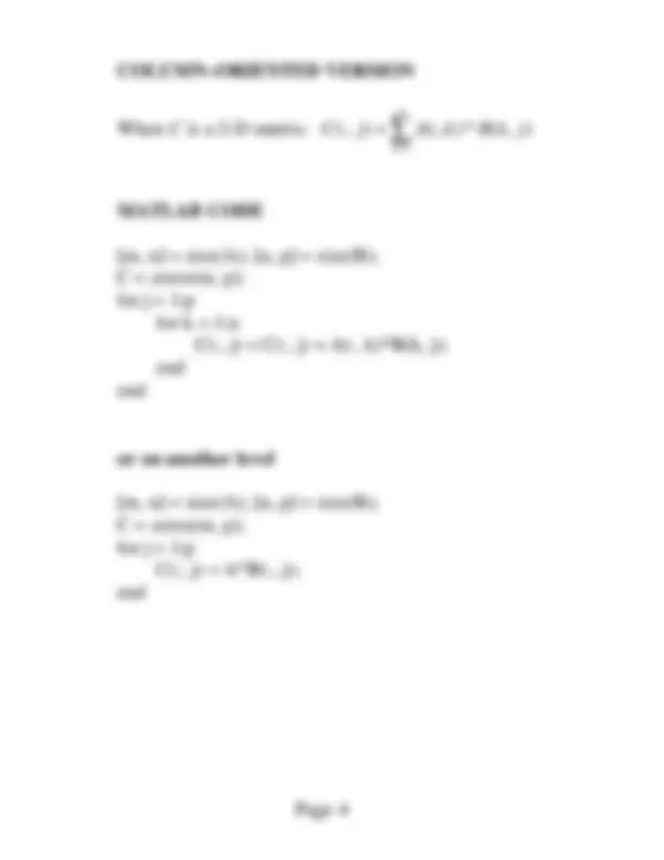 Matrix Mu Matrix Multiplication: Inner Product and Outer Product - Prof. Marc ...
