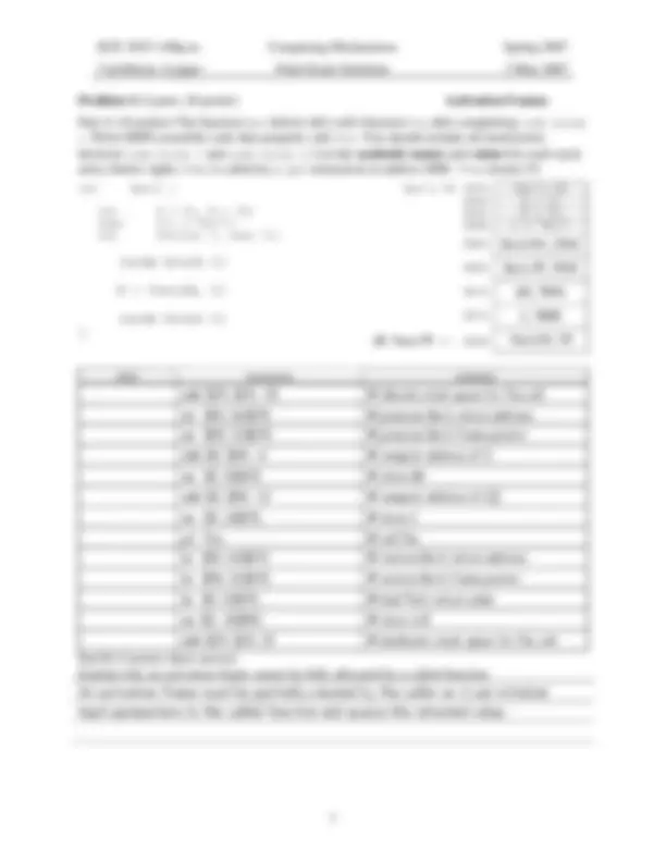 5 Problems on Mechanism of Computing Systems with Solutions | ECE 3035 ...
