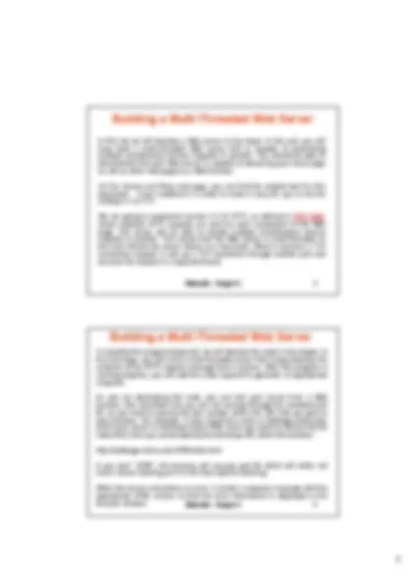 Building a Multi-Threaded Web Server - Networks Project 1 - Prof. Jerry ...