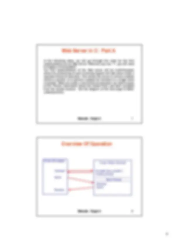 Building a Multi-Threaded Web Server - Networks Project 1 - Prof. Jerry ...