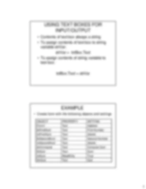 Fundamentals of Programming in Visual Basic - Part 2 | SURE 272 | Study ...