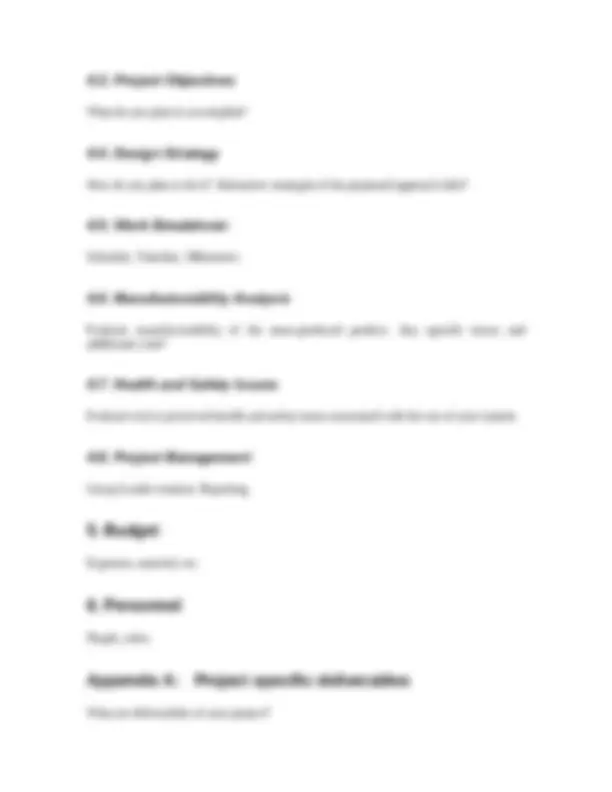 Project Title: Project Proposal - Spring 2009 | CPE 496 | Study Guides ...