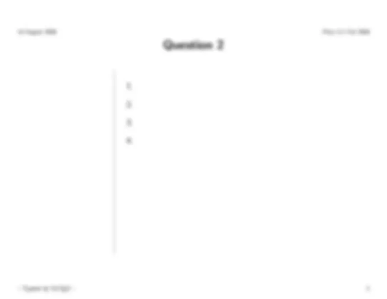Quiz Answers for General Physics - Fall 2008 | PHYS 111 | Quizzes ...