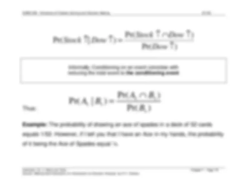 Conditional Independence and Probability Distributions in Decision ...