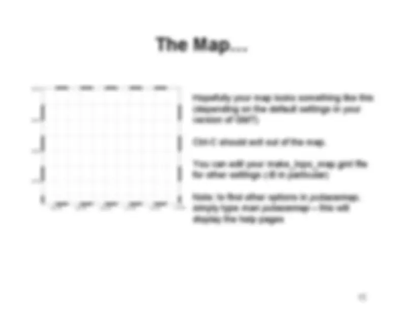 An Introduction to the Generic Mapping Tools - Study Guide | GEOL 5215 ...