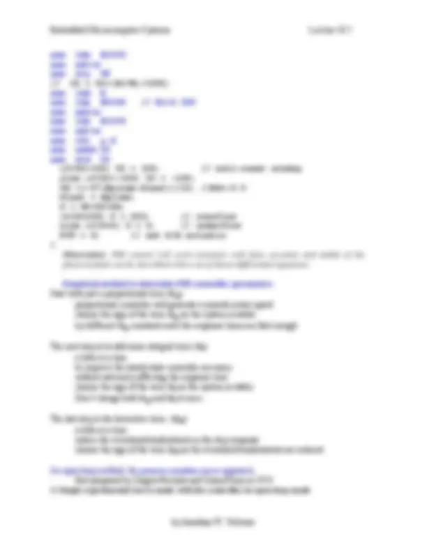 PID Controller Design in Embedded Microcomputer Systems | Study notes ...