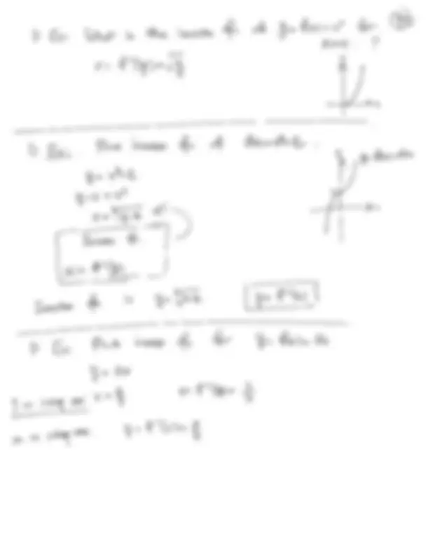 Inverse Function - Differential Calculus | M 408K | Study notes ...
