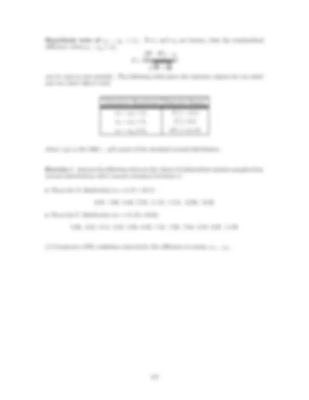 Confidence Intervals & Hypothesis Tests for Mean Difference in Two ...
