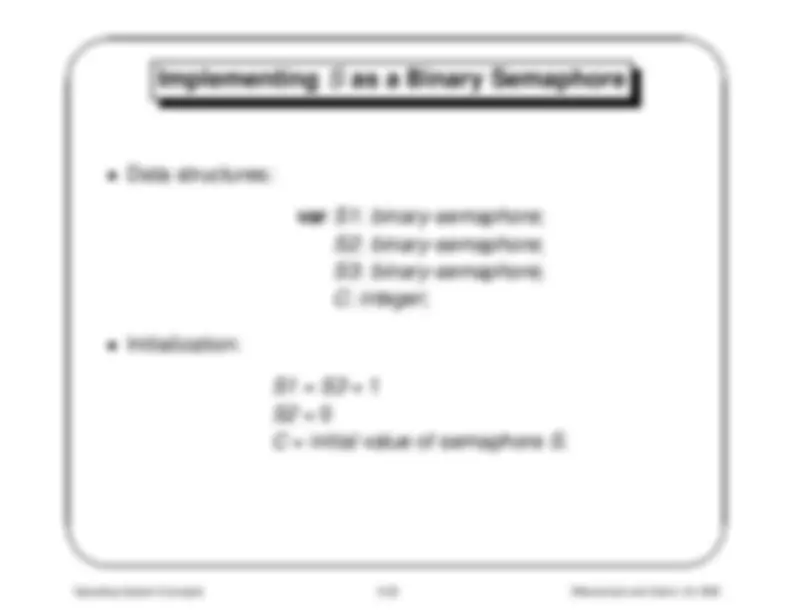 Process Synchronization - Notes for Module 6 | CSE 536 | Exams ...