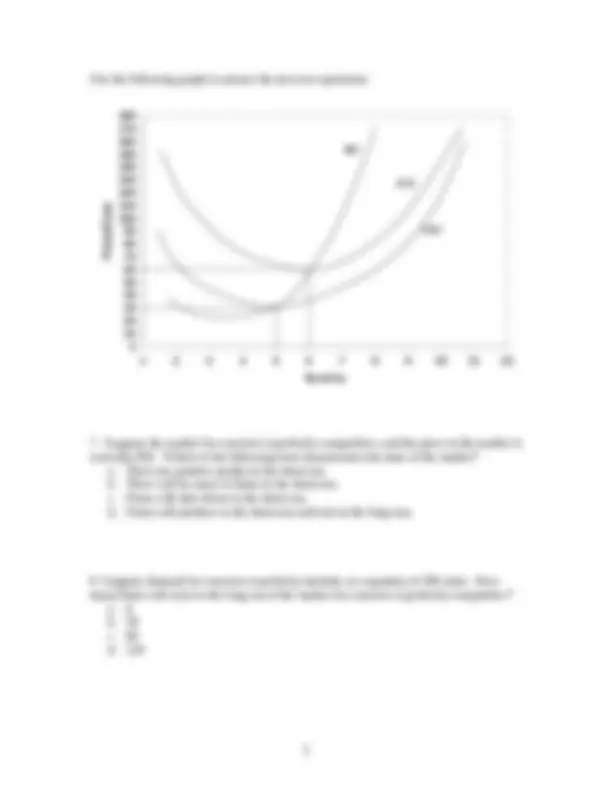 Economics Midterm Exam Questions and Answers - Prof. Elizabeth S. Kelly ...