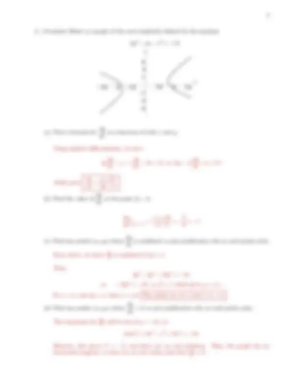 Ian Agol Math Math 115 - Midterm 2 Solutions: Graphs, Differentiable Functions, and ...