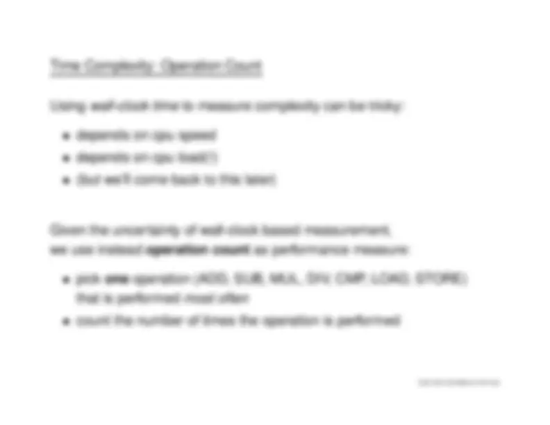 Operation Count and Compute Rank - Lecture Notes | EECS 281 | Study ...