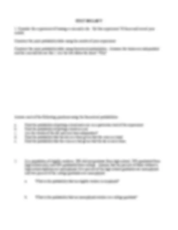 Introduction to Statistics - Laboratory 1 Questions | STAT 104 | Lab ...