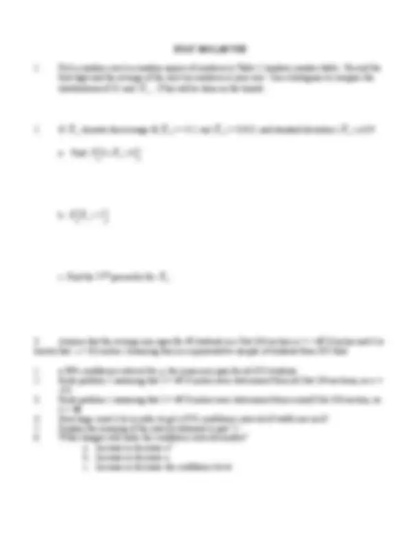 Introduction to Statistics - Laboratory 1 Questions | STAT 104 | Lab ...