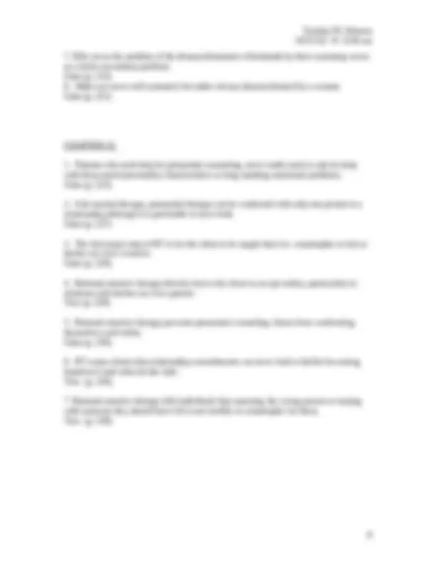 Ellis Questions on Theories of Counseling and Psychotherapy | CED 522 ...