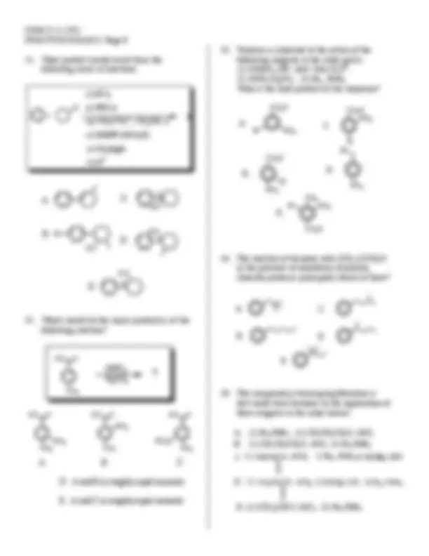 Practice Exam 2 - Organic Chemistry II - 2012 | CHM 2211 | Exams ...